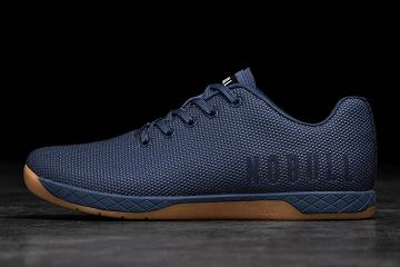 Men's Nobull Gum Trainers Navy | SG Q2482M